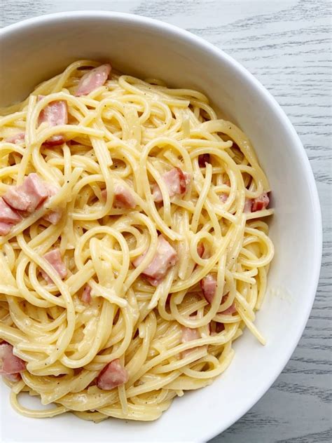 Resepi Spaghetti Carbonara Simple